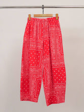 Printed pants, elastic waistband, loose fit TDM67625-4: TAUP F