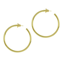 VANDOME HOOP EARRINGS: Gold