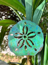 Sand Dollar Copper Christmas Ornament