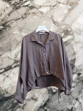 Linos REF: 83790 100% Linen Shirt: Beige