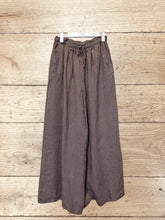 Linos REF: 18116 100% Linen Trousers: Mole