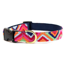 A Tail We Could Wag Side-Release Dog Collar: Harborside Twilight / Medium - 14"-20"