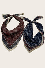 Bohemian Cotton Bandana: Rust