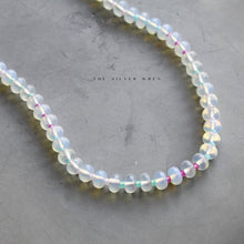 Coastal Stone Candy Beaded Necklace: 18 inch