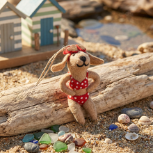 Handmade Felt Hot Dog Bikini Beach Hanging Decoration