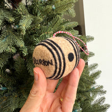 Bourbon Barrel Felt Wool Christmas Ornament