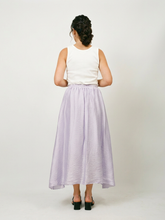 Fluid midi skirt KD9932TC-5: Ivory