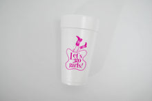 20oz. Styrofoam Cup 10 Pack Sleeve {Let's Go Girls Rodeo}