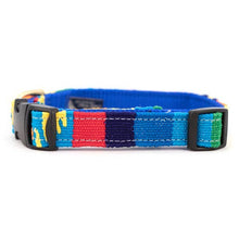 A Tail We Could Wag Side-Release Dog Collar: Starry Day Mango / Small - 11" - 15"