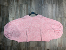 Oversized sweater with balloon sleeves REF. 52082: Light Taupe