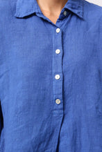 Short Dress Linen Violet One Size