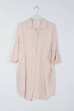 Short Linen Dresse One Size Blue Jeans
