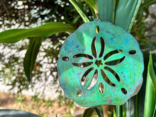 Sand Dollar Copper Christmas Ornament