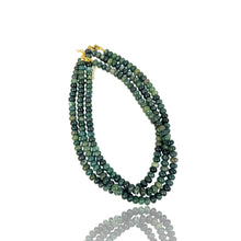 8mm Bead Necklaces: Grey