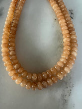 Lilly Gemstone Bead Necklace multi-color 8mm opals jade : Mixed greens