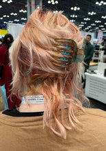 Large French Yoga Clips: Praline