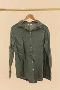 Classic Button Down : Charcoal Gray
