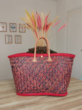 Coloful Straw Basket - XL