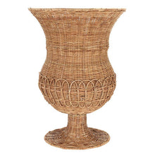 Rattan Pedestal Basket - XL 22"