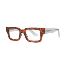 JONAH | Amber Tortoise | Transparent Matte Clear| Blue Light: 2.50