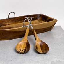 Rowboat Salad Bowl with Salad Servers