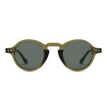 TANNER | Transparent Olive Green | Smoky Lens