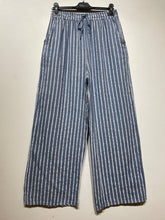 Camel Stripe Linen Pants