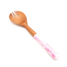 Marbled Salad Server (Pink) Set of 2