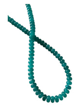Lilly Gemstone Bead Necklace multi-color 8mm opals jade : Caribbean Blue