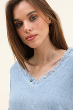 Fringe Blouse: Taupe