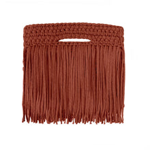 Sophia Eco Ribbon Clutch: Tan