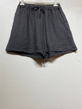 LINEN SHORTS  SKY