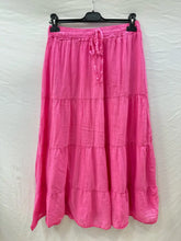 Cotton Voile Skirt: White