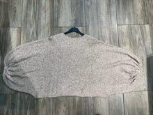 Oversized sweater with balloon sleeves REF. 52082: Light Taupe