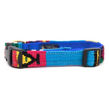 A Tail We Could Wag Side-Release Dog Collar: Harborside Twilight / Medium - 14"-20"
