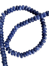 Lilly Gemstone Bead Necklace multi-color 8mm opals jade : DEEP Blue