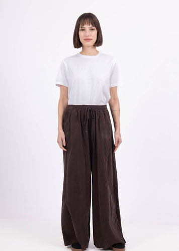 Baby Cord Wide leg: Brown