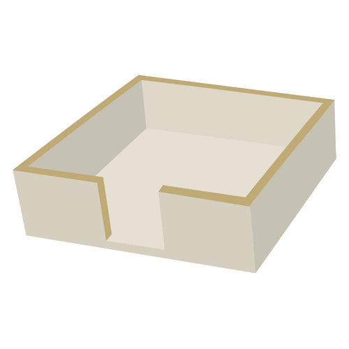 BEV CADDY, WOOD - TAUPE