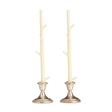 Stick Candles Maple / Pair: Watermelon Pink
