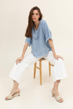 Fringe Blouse: Taupe