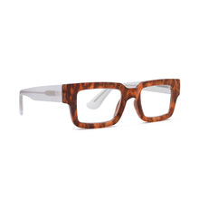 JONAH | Amber Tortoise | Transparent Matte Clear| Blue Light: 2.50