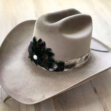 Western Feather Hat Band - Royal