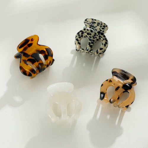 Amber Core | Mini Classic Octopus Claw Clip: Assorted