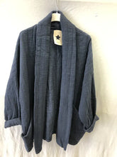 Oversized Kimono  Jacket : Navy