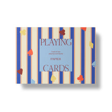 Playing Card Game, Set of 2 - Suits & Stripes