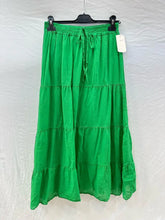 Cotton Voile Skirt: White