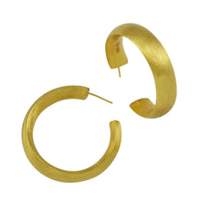 KALINE HOOP EARRINGS: Silver
