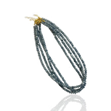 Faceted Bead Necklaces :Baby pink