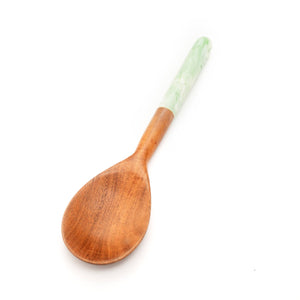 Marbled Salad Server (Green) Set of 2