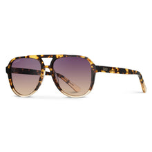 Indie - Aviator Polarized Sunglasses: Honey Tortoise / Twilight Gradient Lens